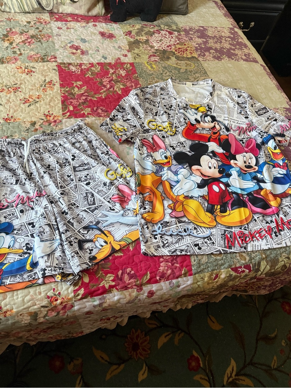 Mens Disney Short Set